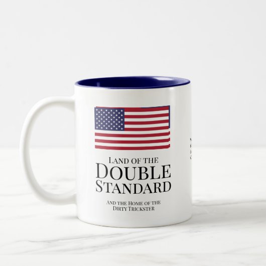 Tasse 2 Couleurs Double standard américain (Gauche)
