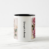 Tasse 2 Couleurs "Douce Luxe Floraison" (Centre)
