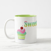 Tasse 2 Couleurs Doucement artistique (Gauche)