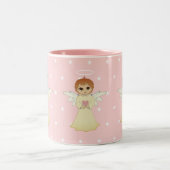 Tasse 2 Couleurs Douces Petits Anges (Centre)