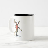 Tasse 2 Couleurs Douche à neige (Devant gauche)