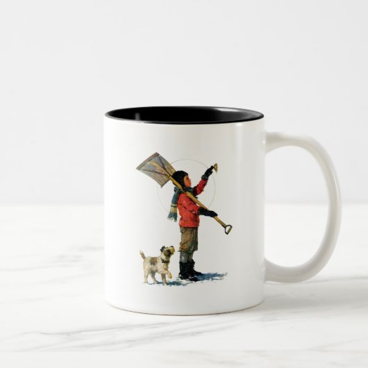 Tasse 2 Couleurs Douche à neige (Droit)
