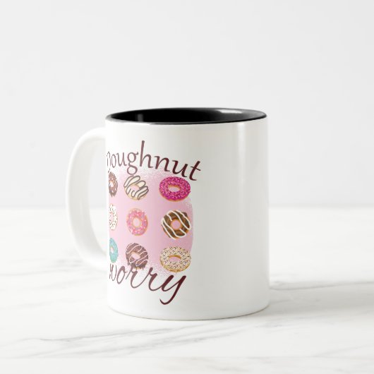 Tasse 2 Couleurs Doughnut Worry (Devant gauche)