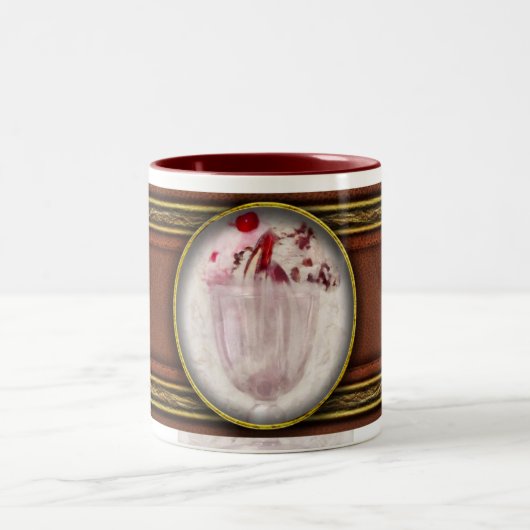 Tasse 2 Couleurs Doux - Crème glacée - Coupe glacée (Centre)
