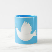 Tasse 2 Couleurs Dove with olive branch (Centre)