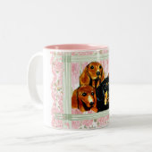 Tasse 2 Couleurs Doxie (Devant gauche)