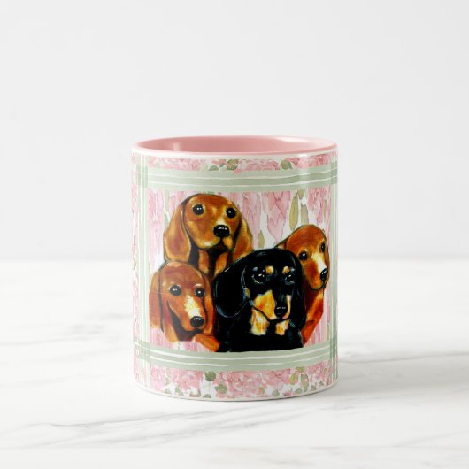 Tasse 2 Couleurs Doxie (Centre)