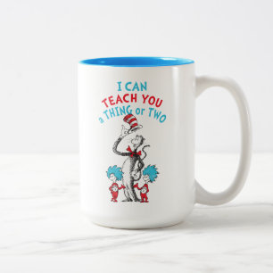 Tasse 2 Couleurs Dr. Seuss Professeur Je peux vous enseigner une