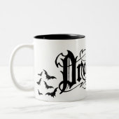 Tasse 2 Couleurs Dracula Halloween (Gauche)