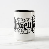 Tasse 2 Couleurs Dracula Halloween (Centre)