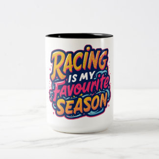 Tasse 2 Couleurs Drag Racing Voiture de course Drag Racing est mon