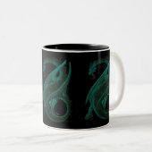 Tasse 2 Couleurs Dragon (Devant droit)