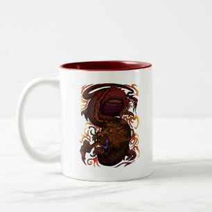 Tasse 2 Couleurs Dragon