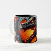 Tasse 2 Couleurs  Dragon (Devant gauche)