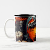 Tasse 2 Couleurs  Dragon (Gauche)