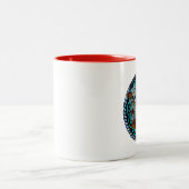 Tasse 2 Couleurs Dragon celtique (Centre)