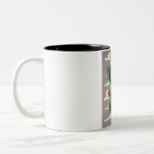 Tasse 2 Couleurs Dragon Chinois (Gauche)