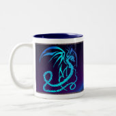 Tasse 2 Couleurs Dragon Créature-Électrique simple (Gauche)
