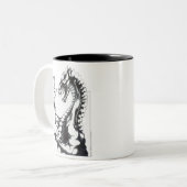 Tasse 2 Couleurs Dragon de l'obscurité (Devant gauche)