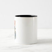 TASSE 2 COULEURS DRAGON DE MER SUSHI (Centre)