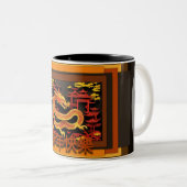 Tasse 2 Couleurs Dragon de Nouvel An Chinois 2024 2TCM02 (Devant droit)