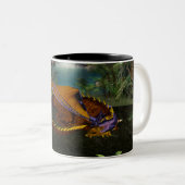 Tasse 2 Couleurs Dragon endormi (Devant droit)