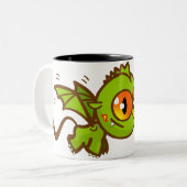 Tasse 2 Couleurs Dragon peu ! (Devant gauche)