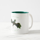 Tasse 2 Couleurs Dragon vainqueur (Devant droit)