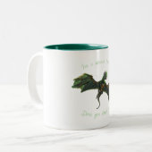 Tasse 2 Couleurs Dragon vainqueur (Devant gauche)
