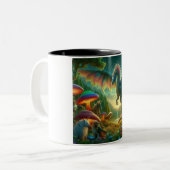 Tasse 2 Couleurs Dragon volant (Devant gauche)