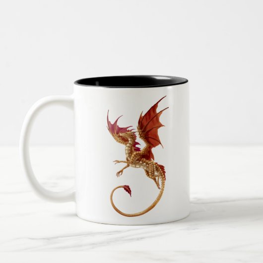 Tasse 2 Couleurs dragon volant (Gauche)