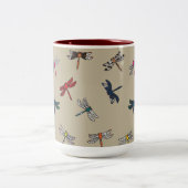 Tasse 2 Couleurs Dragonfly Dandy Café/Mug de thé (Centre)
