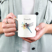 Tasse 2 Couleurs Dragonfly Dreamscape, personnalisée