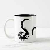 Tasse 2 Couleurs Dragons dansants (Gauche)
