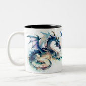 Tasse 2 Couleurs Dragons règle fun (Gauche)