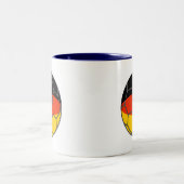 Tasse 2 Couleurs Drapeau allemand (Centre)