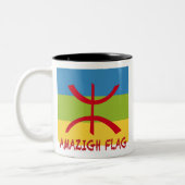 Tasse 2 Couleurs Drapeau Amazigh - Drapeau Amazigh Drapeau (Gauche)