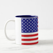 Tasse 2 Couleurs Drapeau américain (Gauche)