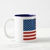 Tasse 2 Couleurs Drapeau américain (Gauche)