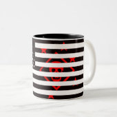 Tasse 2 Couleurs Drapeau américain Raider Shield (Devant droit)