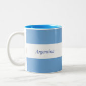 Tasse 2 Couleurs Drapeau argentin (Gauche)