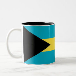 Tasse 2 Couleurs Drapeau bahamien