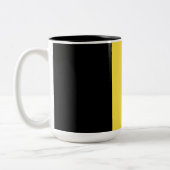 Tasse 2 Couleurs Drapeau belge (Gauche)