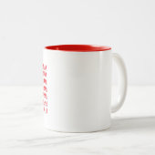 Tasse 2 Couleurs Drapeau Bigfoot— (Devant droit)