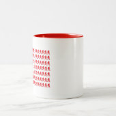 Tasse 2 Couleurs Drapeau Bigfoot— (Centre)