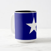 Tasse 2 Couleurs Drapeau bleu Bonnie (Devant gauche)