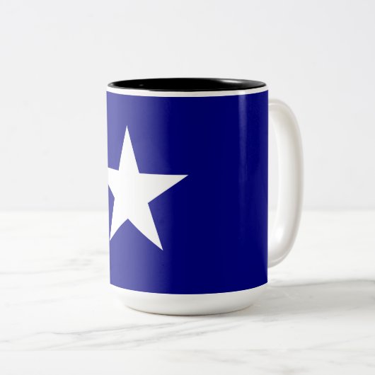 Tasse 2 Couleurs Drapeau bleu Bonnie (Devant droit)