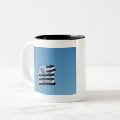 Tasse 2 Couleurs Drapeau breton (Devant gauche)