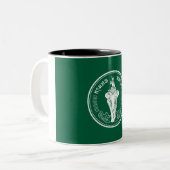 Tasse 2 Couleurs Drapeau de Bangkok (capitale thaïlandaise) (Devant gauche)