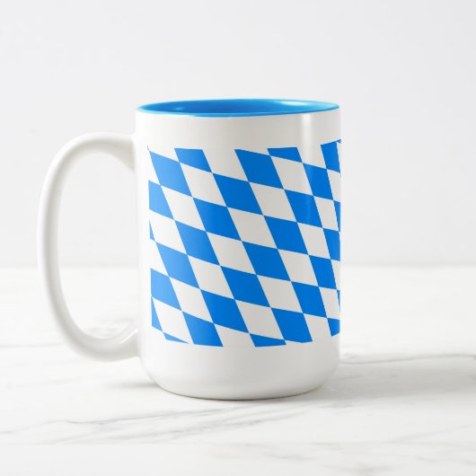 Tasse 2 Couleurs Drapeau de Bavière (Gauche)